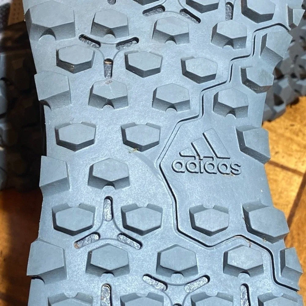 Adidas Vigor Bounce K Running Shoes Black Gray Men's 7.0